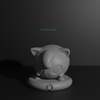 JIgglypuff5.png Igglybuff, jigglypuff, Wigglytuff and Scream tail 3D print model