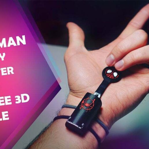 Spider-Man Spidey Shooter DIY 3D printed 3D model