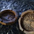 Renders-1.jpg Пепельница - CNC файлы для дерева, 3D STL модель