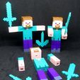 Steve_Articulated-0.JPG Minecraft Steve Articulated