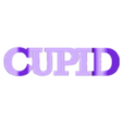 Text Flip - Cupids Arrow 4.0.stl TEXT FLIP - CUPID'S LOVE ARROW 2.0