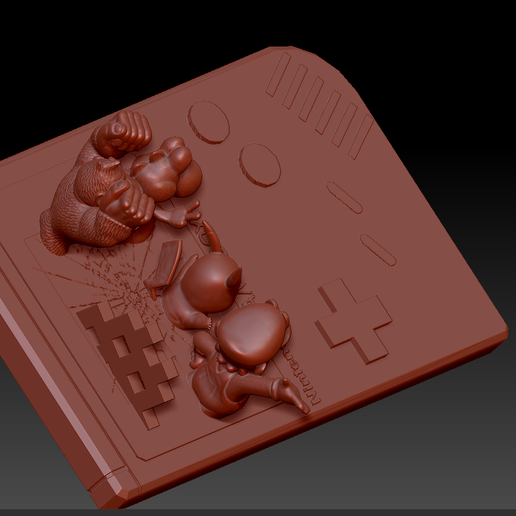 Download STL file Gameboy and his Heroes • 3D printing object • Cults