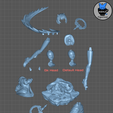 Mio_Pieces.png Mio -Xenoblade 3 Game Figurine for 3D Printing