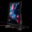 monitorstand5b.png VersaGrip Flex Mount: Versatile Base for Monitors and Mobile Devices with Optional Headphone Holder