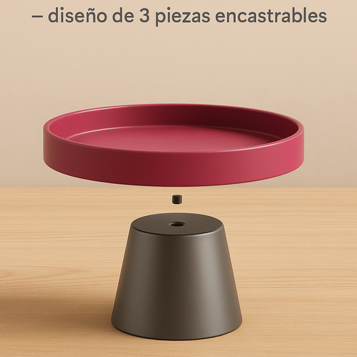 Soporte para torta o muffins 3D model