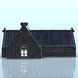 29.png Large town hall with wooden roof (15) - Warhammer Age of Sigmar Alkemy Lord of the Rings War of the Rose Warcrow Saga