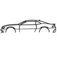 Chevrolet-Camaro-2015.png Camaro Multipack Silhouette Wall Art