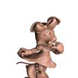 11.jpg Minnie mouse con flor. STL 3d imprimible montar y sólido.