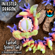 1.png Infested Dragon, Scary Halloween Flexi Dragon
