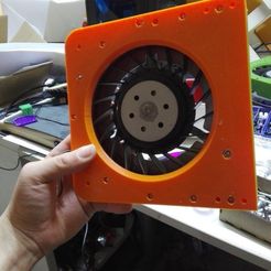 0fed54f273f3e8ab79e766dfbcf5763c_display_large.jpg Free STL file ps3 fan 3d printed blower conversion・Design to download and 3D print