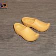 Klompen3.jpg Wooden Shoes ''Model Staphorst'' (Clogs 3D Scan)