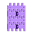 T-34-76 - tracks-with-rods_x4.stl T-34/76 tracks for test-print / or bracelet