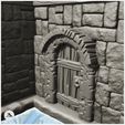 8.jpg Medieval stone building with flat roof and terrace (4) - Medieval Fantasy Magic Feudal Old Archaic Saga 28mm 15mm