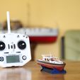 2.jpg Datei STL Micro RC boat・Design für 3D-Drucker zum herunterladen