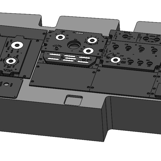 🕹️ F-16 cockpit RHS side console structure (No panels)・ STL File for 3D ...