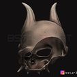 04.JPG Oni Skull Mask - Hannya Mask-Devil Mask For cosplay 3D print model