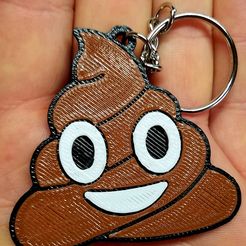 20190428_115031.jpg Poop Emoji Keychain