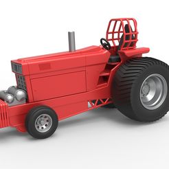 1.jpg Archivo 3D Diecast Tractor Bill Miller Cruisin Mule Pro Stock Scale 1:25・Plan de impresión en 3D para descargar, CosplayItemsRock