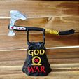 20230130_154858.jpg God Of War Kratos Axe Controller Stand | Playstation PS4 PS5|Xbox