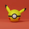 pokeball-render.jpg Pokemon Pikachu Pokeball