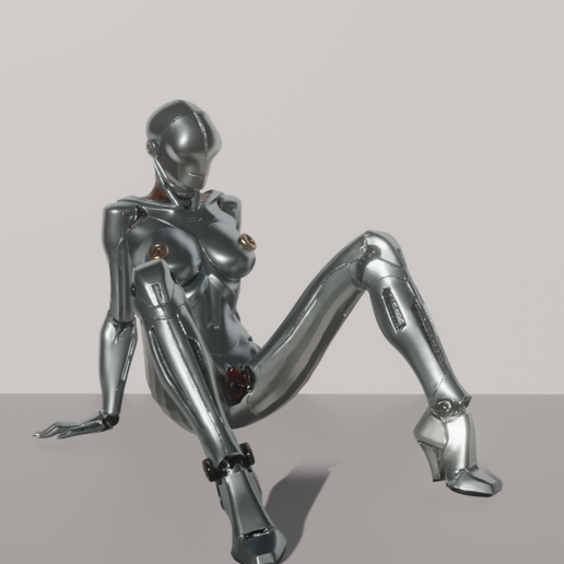 black sex dolls for women 🤖 Sex android cyberpunk doll・ STL File for 3D printing・Cults