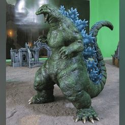image3.jpeg 3D file 3D Printed Godzilla Model・3D print model to download