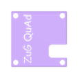 zugquad_cutout.stl Top plate with cut out for VTX connector