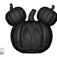 Halloween-Mickey-Pumpkin-Head-Candy-bowl-13.jpg Halloween Mickey Pumpkin Head Candy bowl 3D Printable Model
