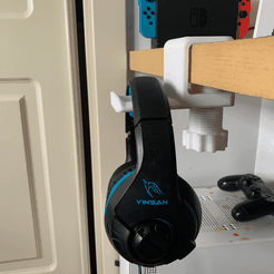 IMG_3497-1.png STL file Headset Holder・3D print model to download