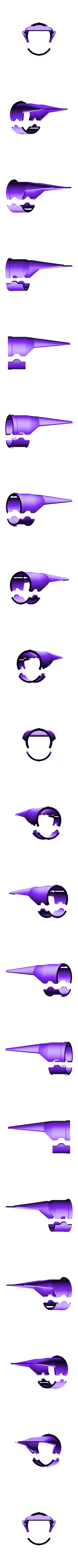 hood_20.0mm.stl Universal Flashlight Glare Shield