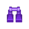 DiacloneDriverFlatFace-Legs (repaired).stl Phelps3D Original Style Diaclone Drivers for Transformers Set Of 4