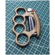 04.jpg FireFister - Brass Knuckles case for Bic Slim Lighter