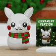 pikachusnowman.png PIKACHU SNOWMAN CHRISTMAS POKEMON DECOR