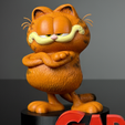 x8u2vh.png Garfield & Odie + Garfield Logo – 3D Model Fan Art Set