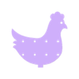 part1.STL Adorable Chicken-Shaped Egg Holder