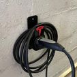 IMG_1319.jpeg **Improved Updated Version** TESLA MOBILE CHARGER GEN 2  - CABLE HOLDER WALL MOUNT Bracket for Gen2 UMC North America and EUROPE with bonus Tesla drink coasters included!