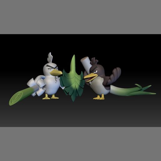 Sirfetch'dColor.jpg Pokemon Galarian Farfetchd Sirfetchd