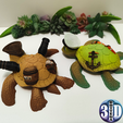 03.png Sailor and Pirate Captains, Turtles, Articulated, Flexy, Toy