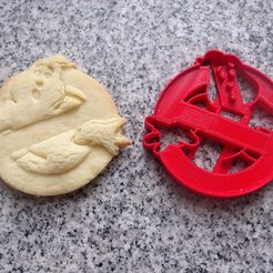 DSC04035.JPG Archivo STL ghostbusters cookie cutter cazafantasmas・Modelo de impresora 3D para descargar