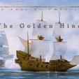 1-tableau.jpg 3D file golden hind・3D printing template to download
