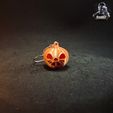 IMG_23971.jpg Halloween Pumpkin Keychain - 5 Variations - No Supports - Easy & Fast Print