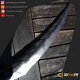 BASE-1500x150002.jpg Elder Scroll Skyrim 1:1 FanArt replica of an Elf Dagger