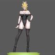 4.jpg BOWSETTE SEXY girl statue anime game character MARIO PEACH KUPA 3D print model