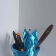172164036_1168114396956573_5642163273405507623_n.jpg Fichier STL Chat dans un porte-crayon・Modèle pour impression 3D à télécharger