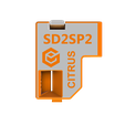 SD2SP2Lid_BioOrange.png SD2SP2 Micro SD Adapter For Gamecube (Link to kit in description)