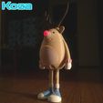 RENO-01.jpg Rudolf the Reindeer with movement and luminous nose