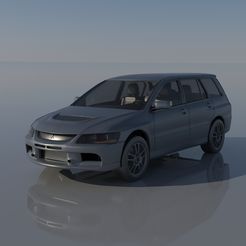 01.jpg Файл 3D Mitsubishi Lancer Evolution 8 Wagon・Модель 3D-принтера для скачивания, Andrey_Bezrodny