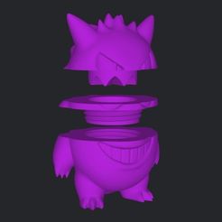 Captura-de-Pantalla-2023-05-16-a-las-18.14.47.jpg STL file GRINDER POKEMON GRAN GENGAR GRINDERKING 80X72X85 MM 3 PIECES WITH THREAD FDM SLA EASY PRINT・3D printing design to download