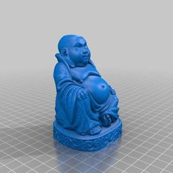 buddha_HD.jpg Archivo STL gratis Estatua de Buda Hi-Res (fondo plano)・Plan de la impresora 3D para descargar