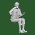 DOWNSIZEMINIS_womancoffee320a.jpg WOMAN COFFEEBREAK PEOPLE CHARACTER DIORAMA